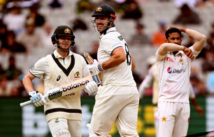 Mitchell Marsh and Steven Smith save Australia on Day 3 against Pakistan