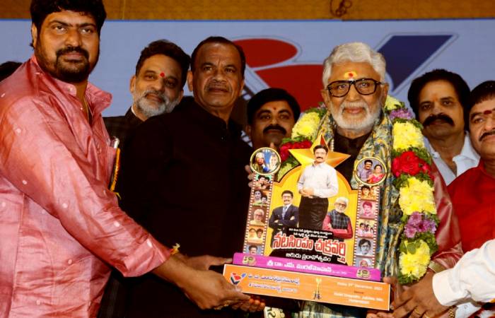 VB Entertainmnets Silver Screen Awards 2023 felicitates Murali Mohan upon completing 50 years