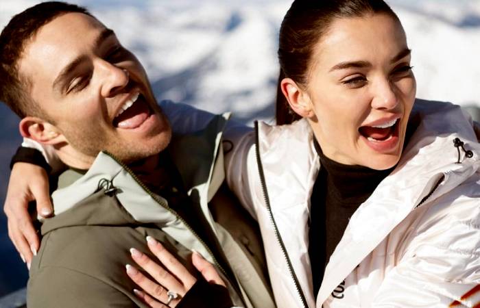 Amy Jackson announces her engagement to her boy friend Ed Westwick