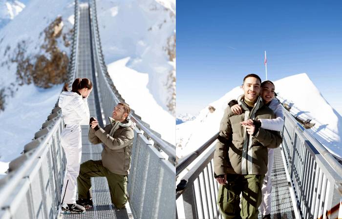 Amy Jackson gets engaged in scenic locales in Switzerland to her boy friend