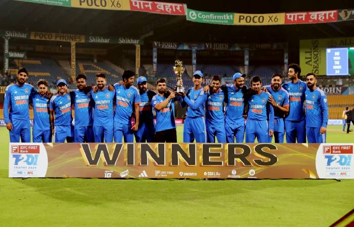 India wins the tied match in double super over thriller against Afghanistan