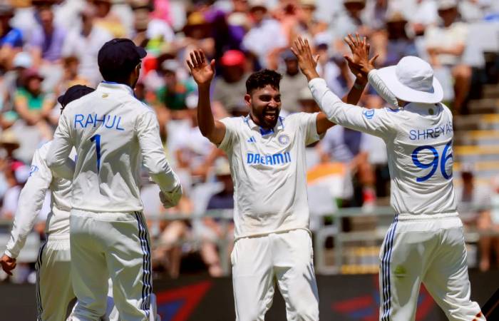 Mohammed Siraj shines for India in bowling SA for their lowest total ever