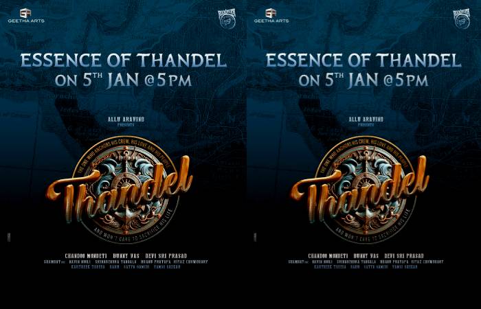 Naga Chaitanya's Thandel glimpse to release on 5th Jan