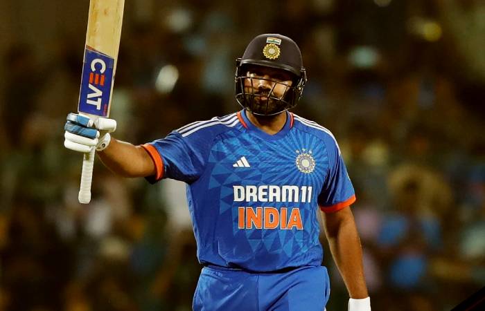 Rohit Sharma has scored his fifth T20I century for India against Afghanistan
