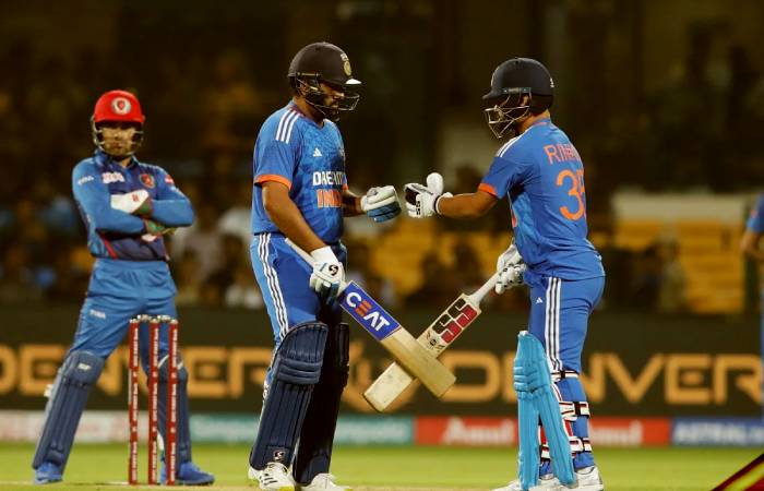 Rohit and Rinku Singh has unleashed mayhem in the final overs