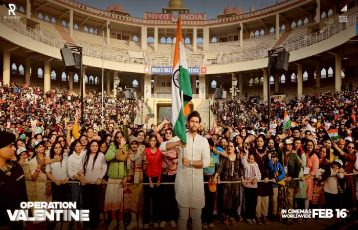 Varun Tej unveiled Vande Mataram song from Operation Valentine at Wagah Border