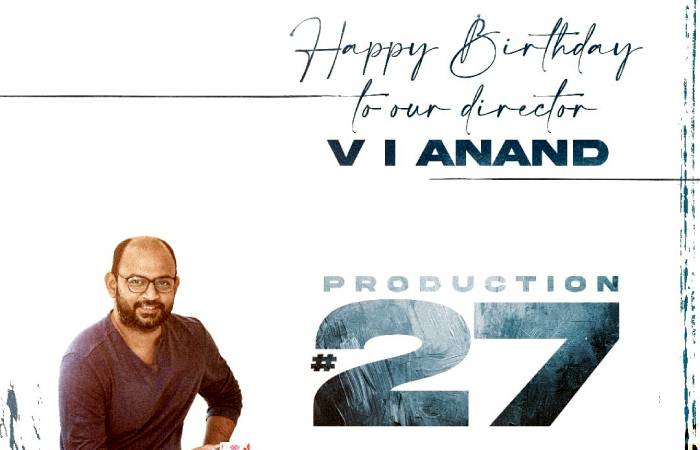 AK Entertainments announces their next production no_27 with VI Anand