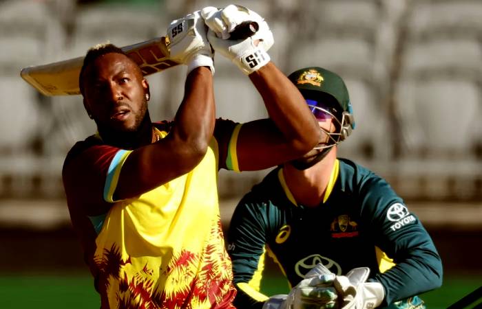 Andre Russell blasted Australia out of the final match