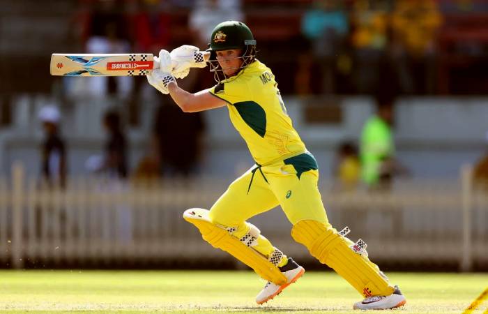 Beth Mooney scored gritty runs for Aus Women
