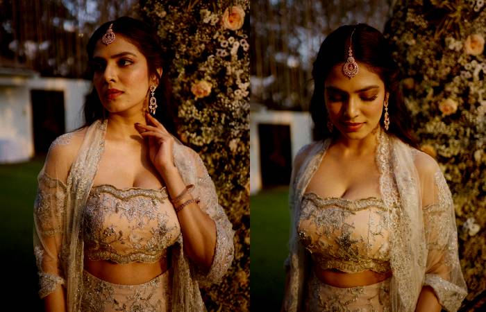Malavika Mohanan looks glamorous in florals