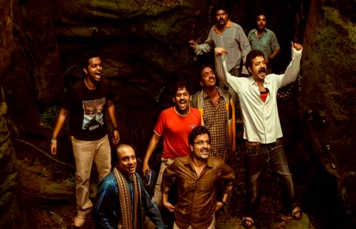 Manjummel Boys at the dreaded Gunaa Caves before the incident