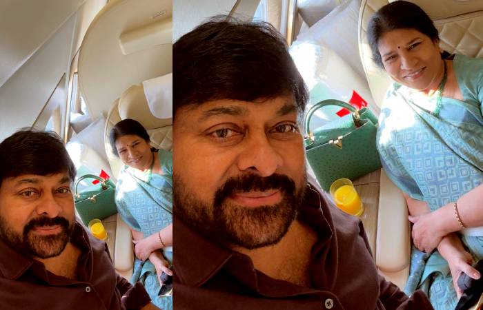 Megastar Chiranjeevi and Surekha going off to a trip to USA on Valentine's Day