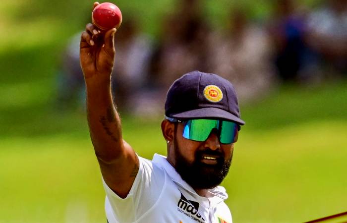 Prabath Jayasuriya helped Sri Lanka win the Test against Afghanistan