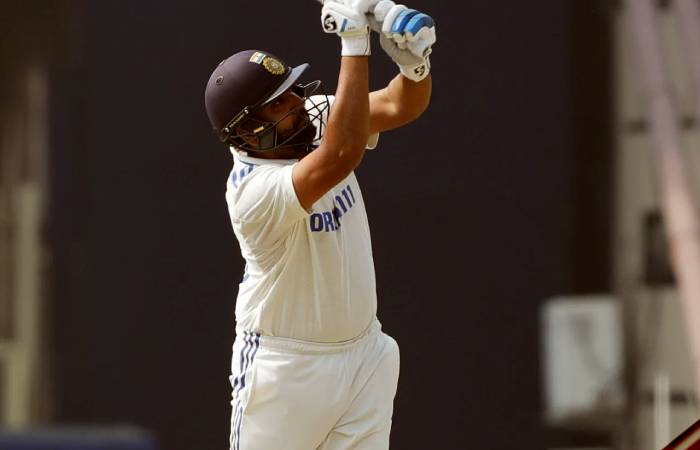 Rohit Sharma with a quick half century set up the chase for India