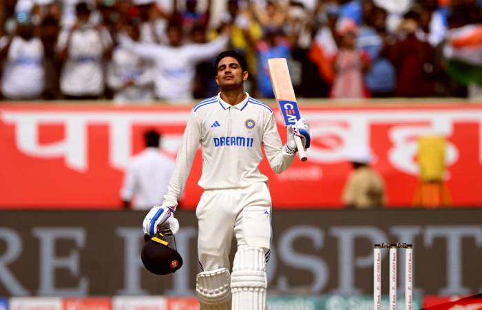 Shubman Gill with a century came back into form