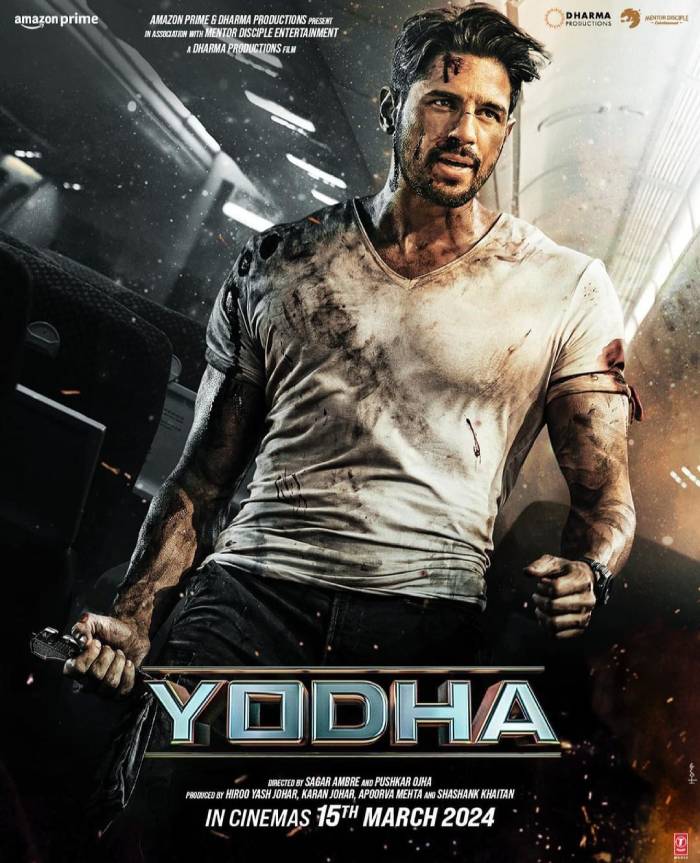 Siddharth Malhotra is coming with Yodha this March