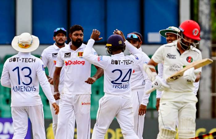 Sri Lanka won against Afghanistan with ease
