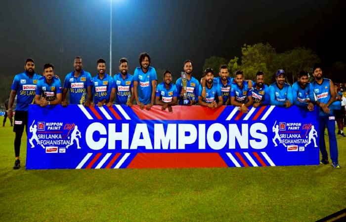 Sri Lanka won the T20I series against Afghanistan