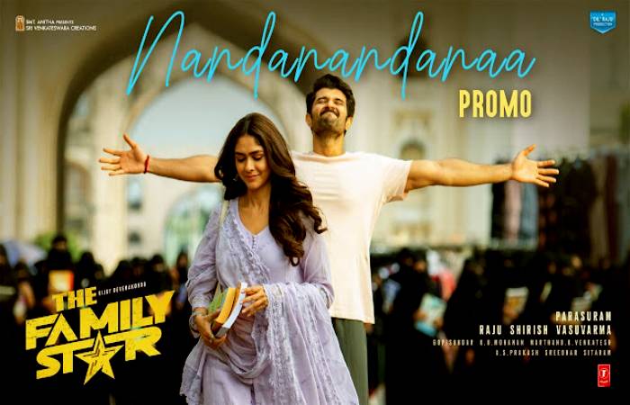 Vijay Devarakonda's Family Star film first single promo is out now