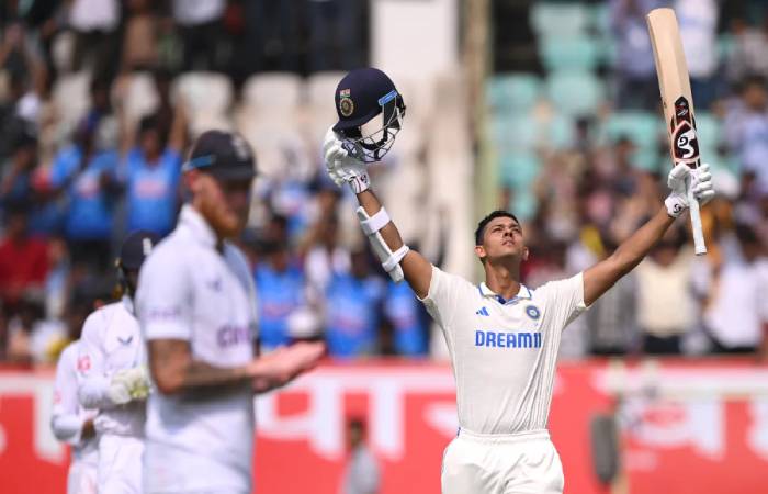 Yashasvi Jaiswal scores a brilliant hundred in Vizag Test