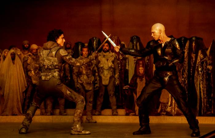 Dune Part Two has stunning visuals and well choreographed action sequences