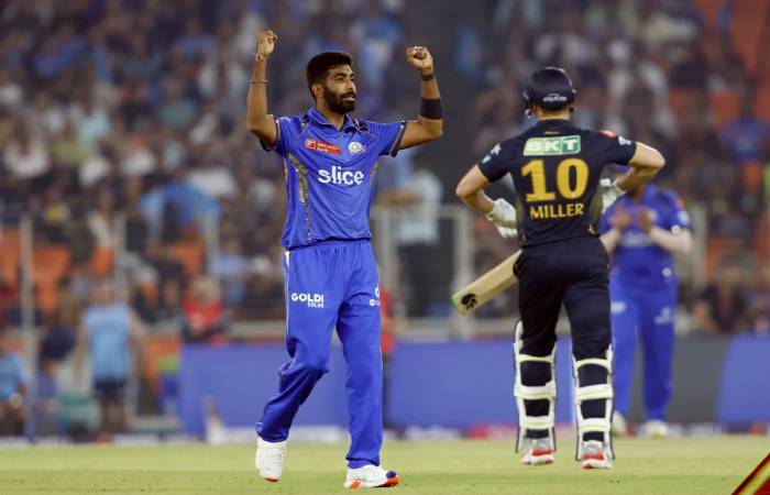 Jasprit Bumrah shone with ball for MI with 3 big wickets