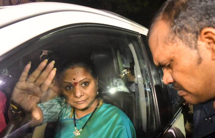 MLC Kavitha has been arrested by ED in Delhi Liquor Scam