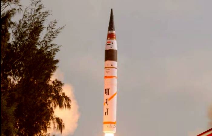 PM Narendra Modi congratulates DRDO on the first flight test of Agni-5 missile