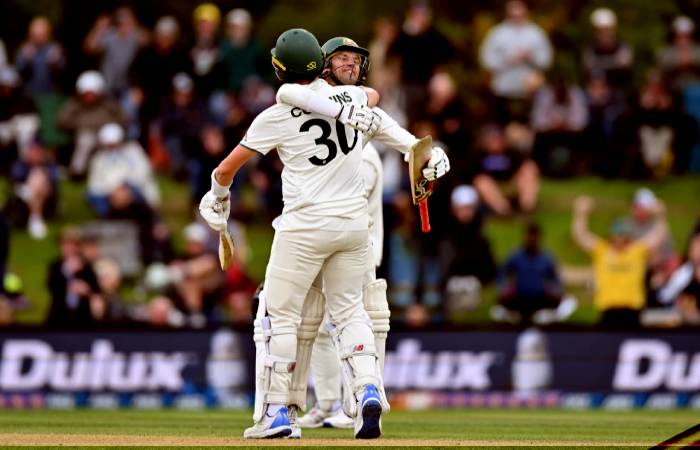 Pat Cummins and Alex Carey chase down big target in a nail-biting finish against New Zealand