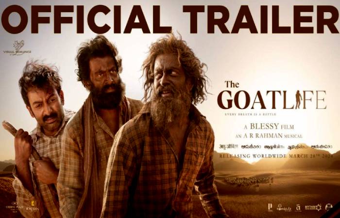 Prithviraj Sukumaran's survival drama The Goat Life trailer is spell-binding