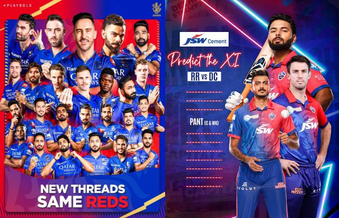 RCB new kit and jersey looks close to Delhi Capitals kit and jersey