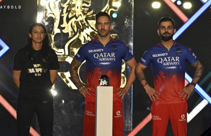 RCB unveils their new kit but looks close to DC kit
