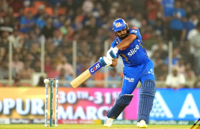 Rohit Sharma looked set and in-form but got out at a crucial juncture for MI
