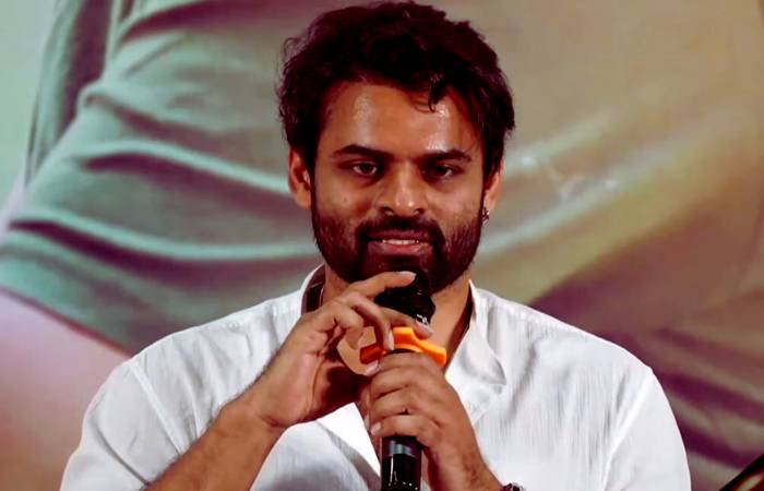 Sai Dharam Tej says he is Sai Durga Tej from here on as a tribute to his mother