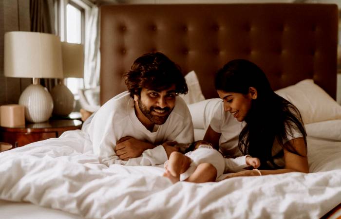 Sharwanand reveals his kid's name on his birthday