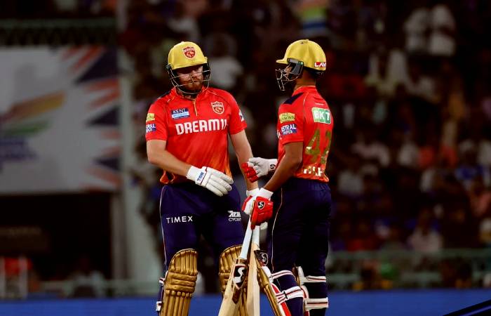 Shikhar Dhawan and Jonny Bairstow gave a great start to PBKS chase