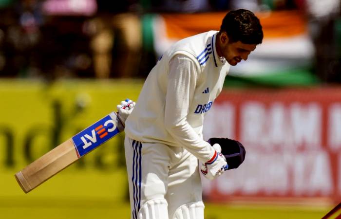 Shubman Gill scored an important century against England in the final Test