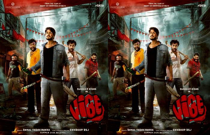 Sundeep Kishan and Swaroop RSJ are coming together with a Vibe
