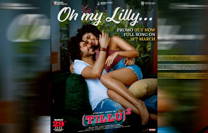 Tillu Square team has released third single Oh My Lilly from the album