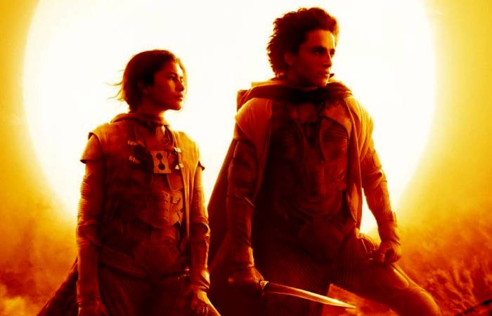 Timothee Chalamet and Zendaya give very believable performances in Dune Part Two movie