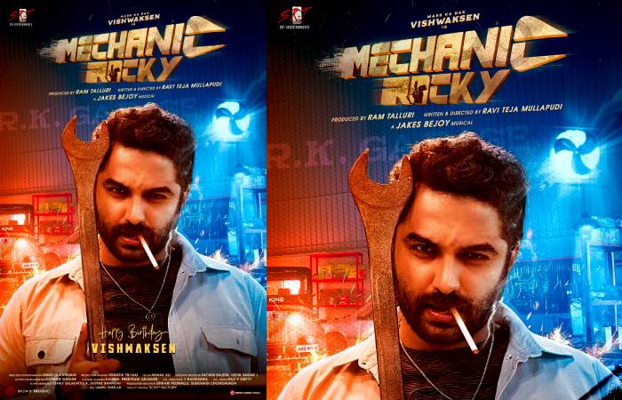 Vishwak Sen announces his next film's title Mechanic Rocky