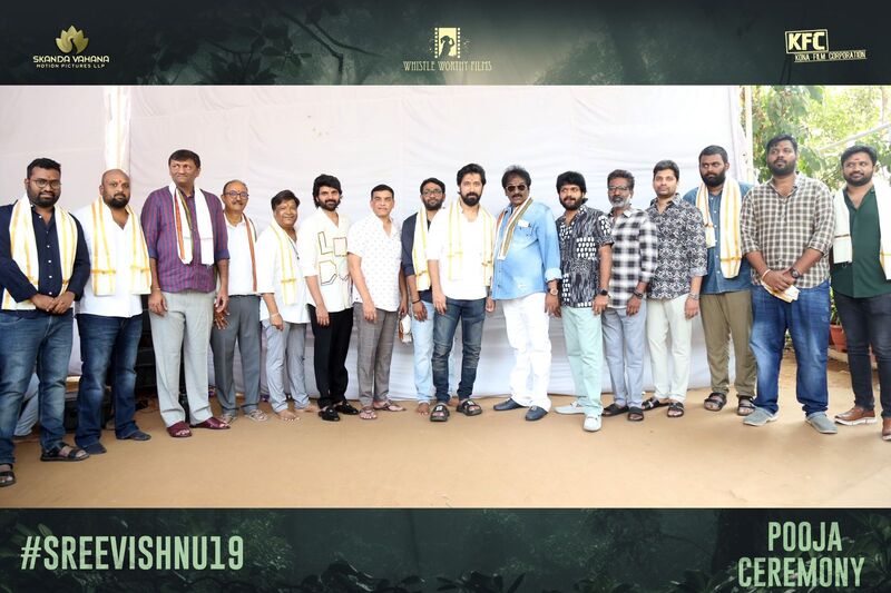 Sree Vishnu starts his new film with a Pooja ceremony