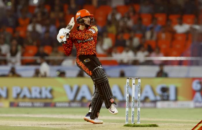 Abhishek Sharma has set up an easy win for SRH in the chase