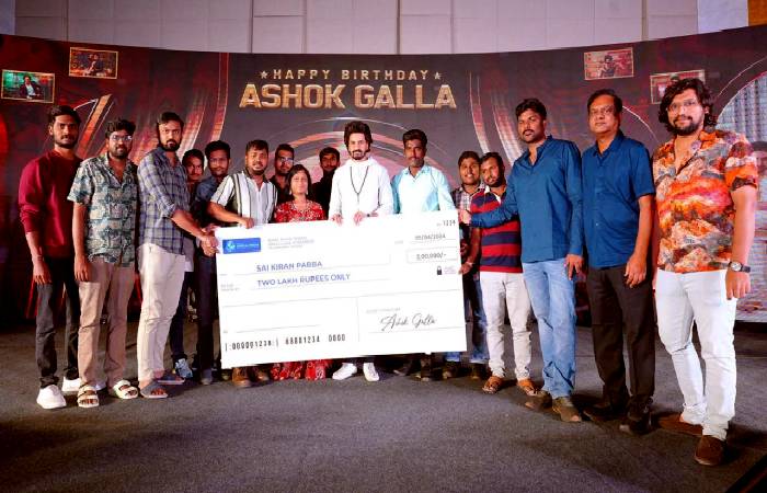 Ashok Galla assists a digital creator with Rs.2 Lakhs