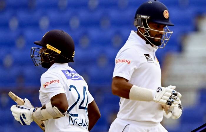 Sri Lanka openers have set the match in the first session itself with a good partnership