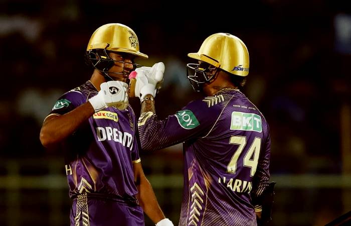 Sunil Narine and Angkrish have set up 270 runs score for KKR