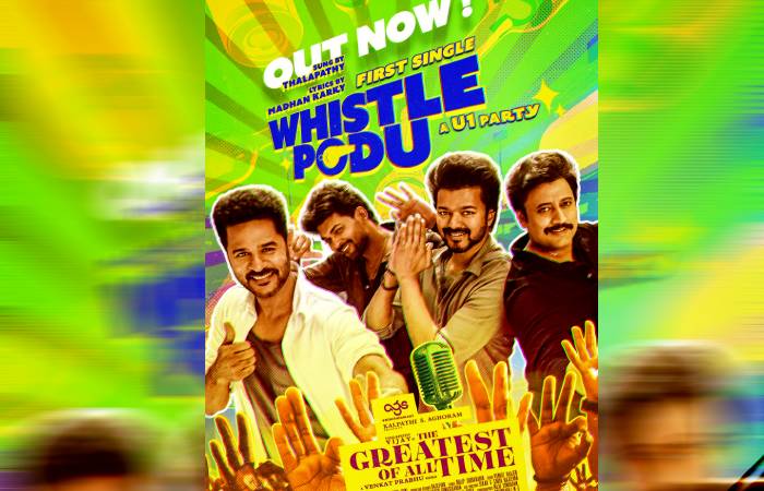 Thalapathy Vijay's The Greatest of All Time first single is out now