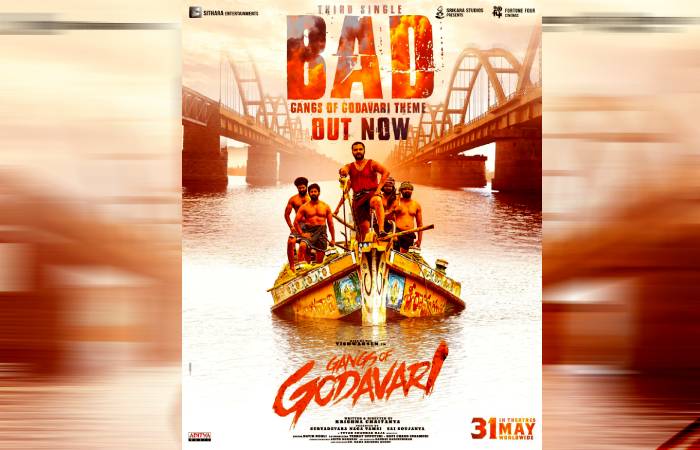 Gangs of Godavari unveils BAD Theme song from the album