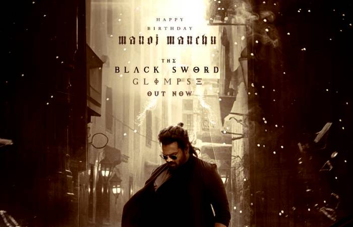 Manchu Manoj is back with the Black Sword in Mirai movie