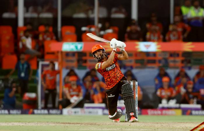 Nitish Kumar Reddy played a handsome innings for SRH